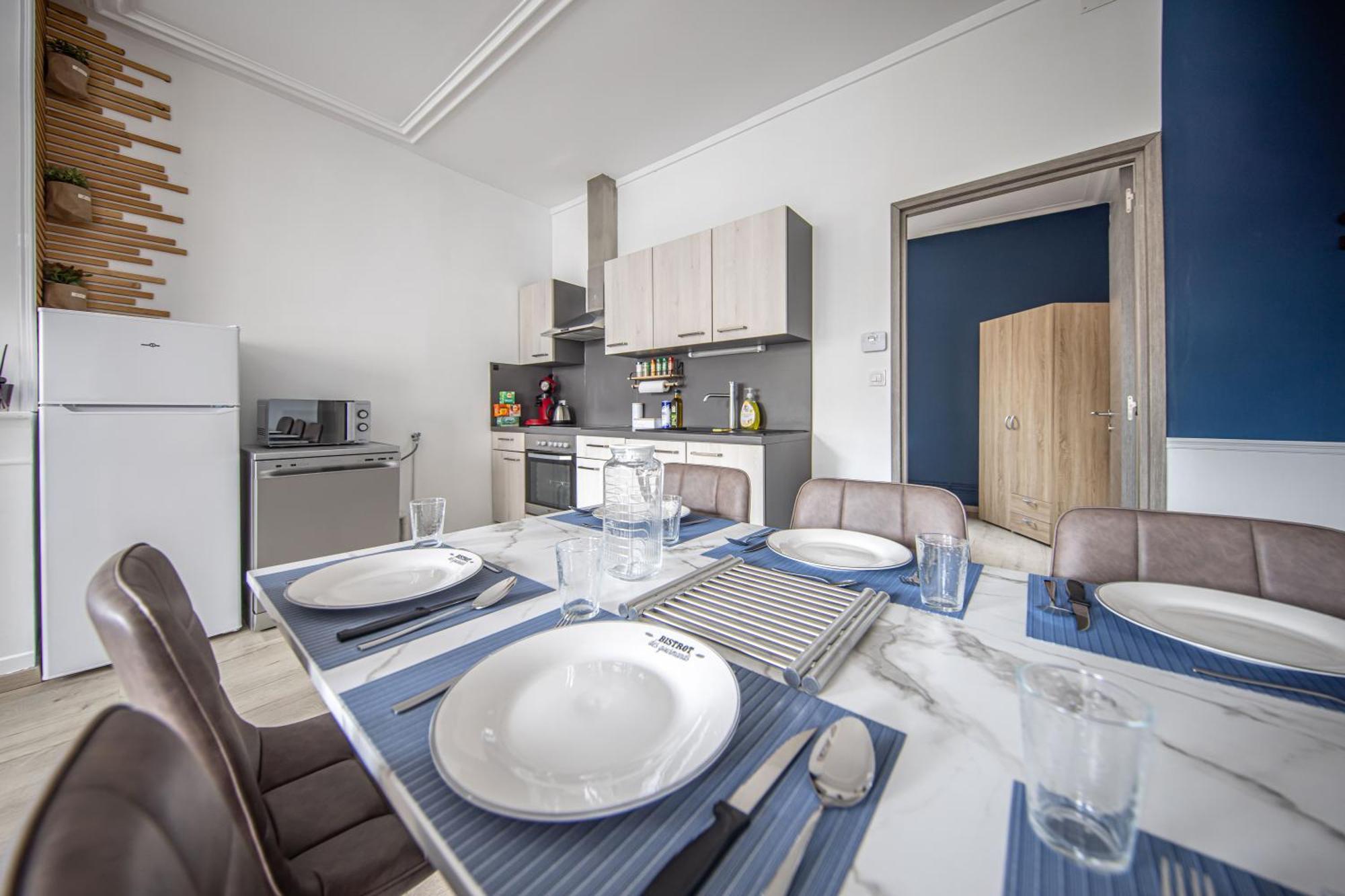 Le Blue Chic - Thermal Appartement *