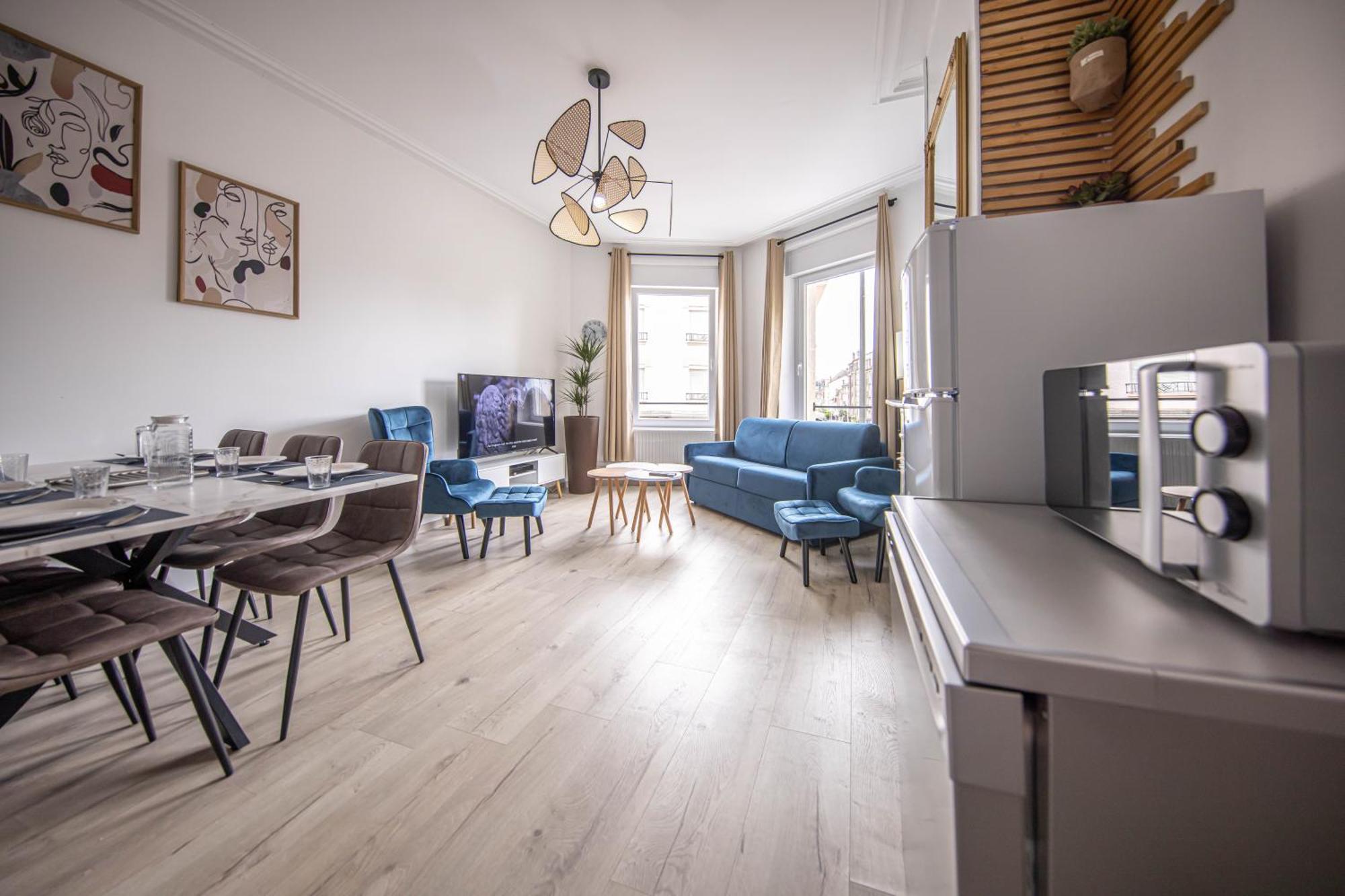 Le Blue Chic - Thermal Apartment *