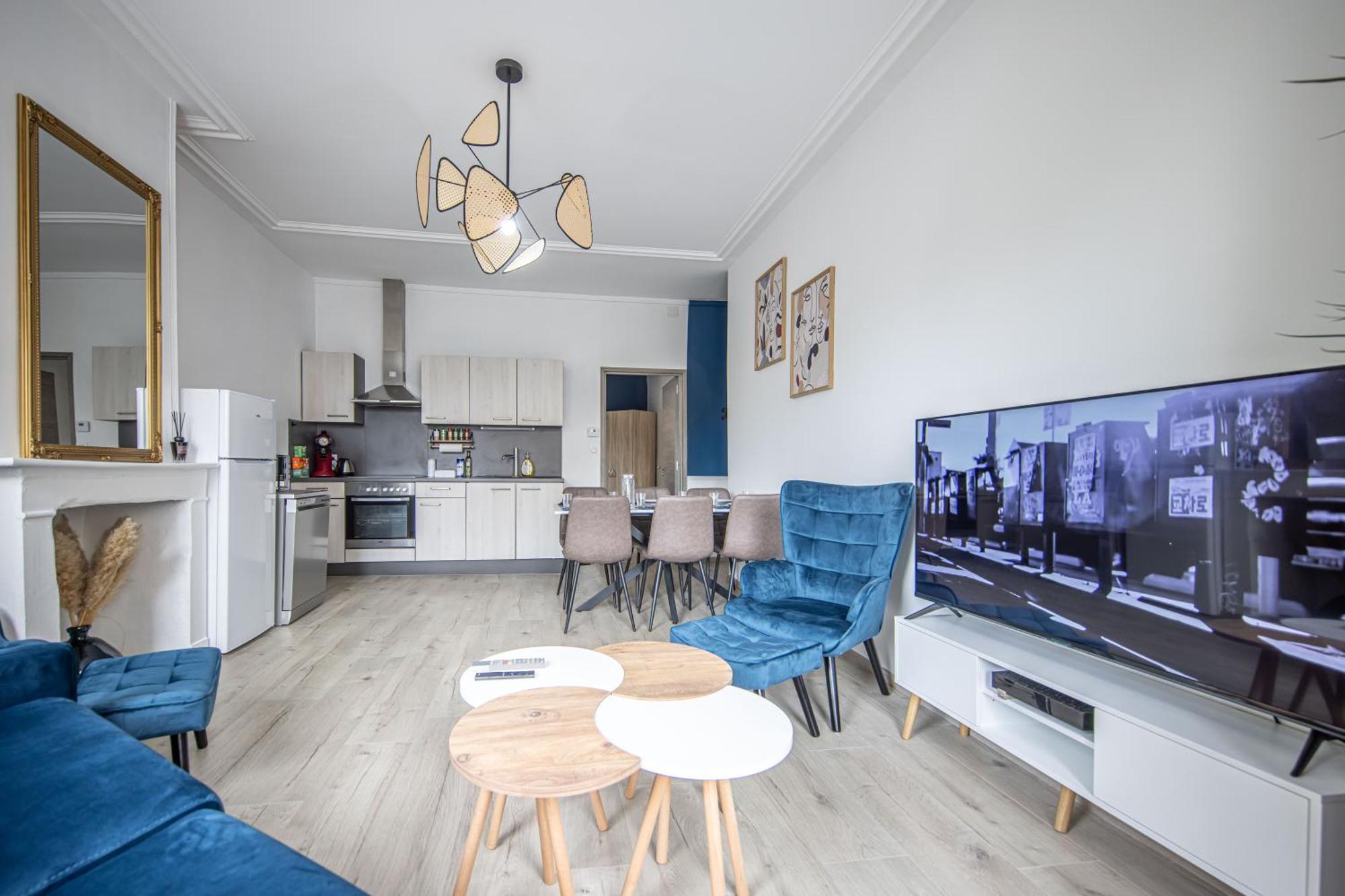 Appartement Le Blue Chic - Thermal Nancy